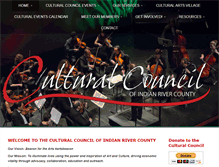Tablet Screenshot of cultural-council.org